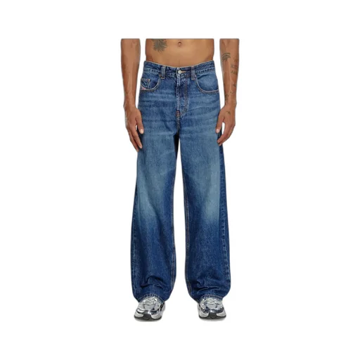 D-Macro Logo Patch Jeans