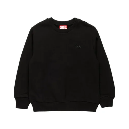 Kids Oval-D Logo Embroidered Oversized Sweatshirt