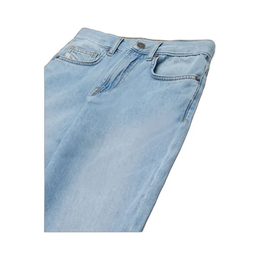 Oval-D Logo Applied Straight-Leg Jeans