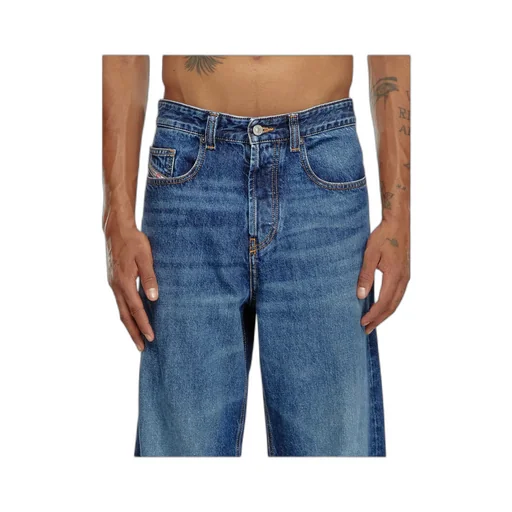 D-Macro Logo Patch Jeans