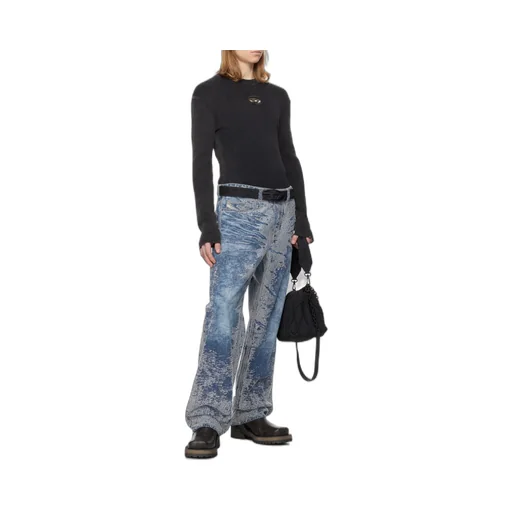 K-Darin-D Cut-Out Logo Distressed Jumper