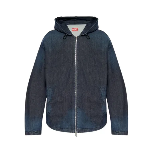 Hooded Denim Jacket