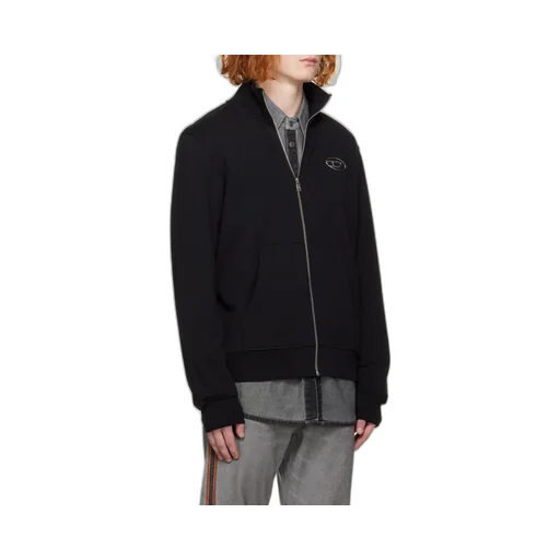 S-Ginni Logo Patch Zipped Hoodie