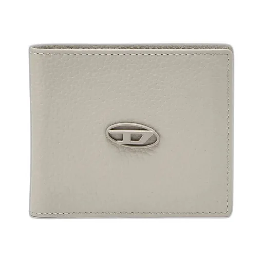Logo-Plaque Leather Wallet