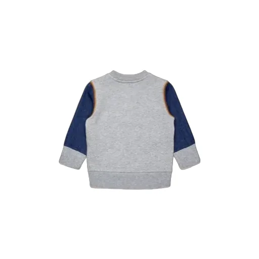 Oval D Logo Patch Crewneck Sweatshirt