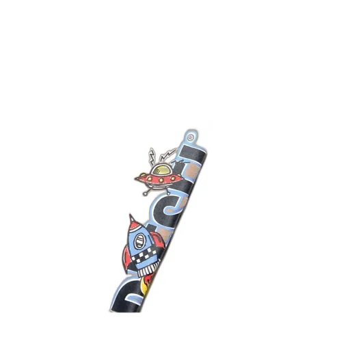 Graphic Printed Fleece Jogger Trousers