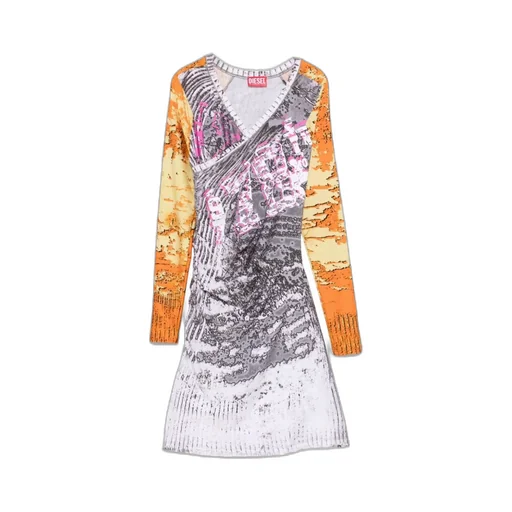 D-Zenyd Jersey Mini Dress