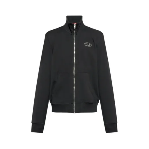 S-Ginni Logo Patch Zipped Hoodie