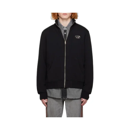 S-Ginni Logo Patch Zipped Hoodie