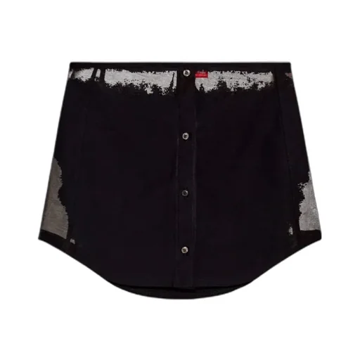 O-Malvy Curved Hem Mini Skirt