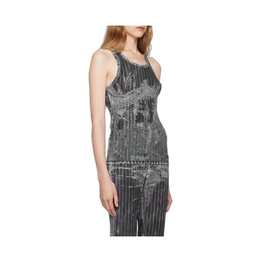 T-Stripe Logo-Embroidered Tank Top