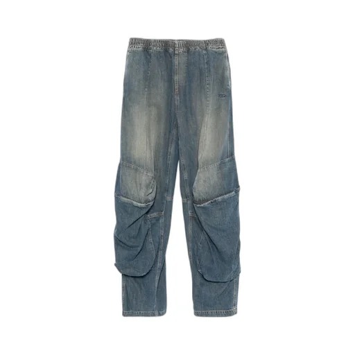 D-Para Elasticated Waistband Jeans