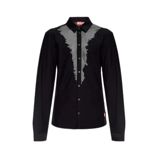 S-Sun-Plain Long-Sleeved Shirt