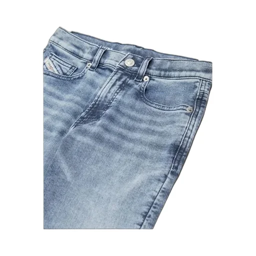 Mid-Waisted Straight-Leg Jeans