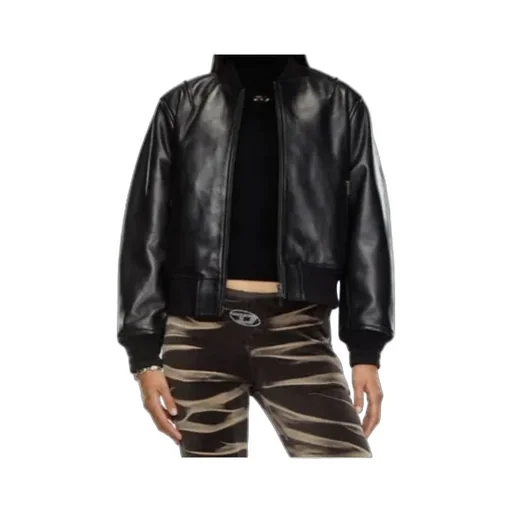 L-Ilan Oversized Bomber Jacket
