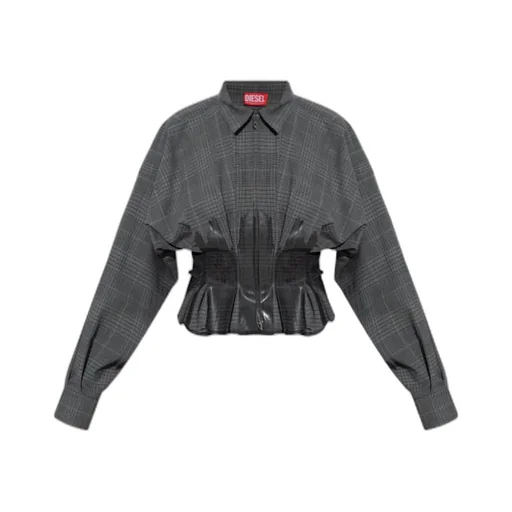 C-Anbu Plaid Long-Sleeved Shirt