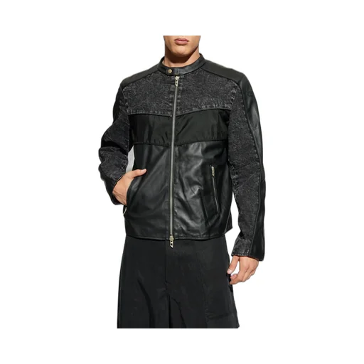 L-Leopol Panelled Jacket