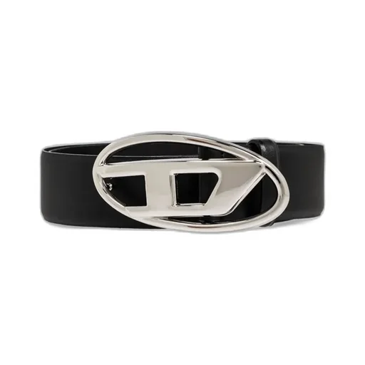 1Dr Logo-Buckle Leather Belt