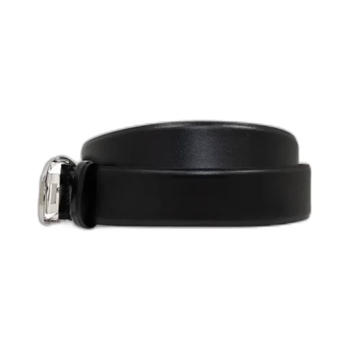 1Dr Logo-Buckle Leather Belt
