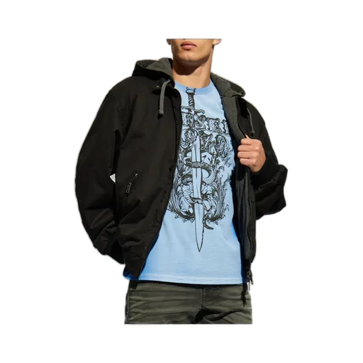 J-Alain Zip-Up Hooded Jacket