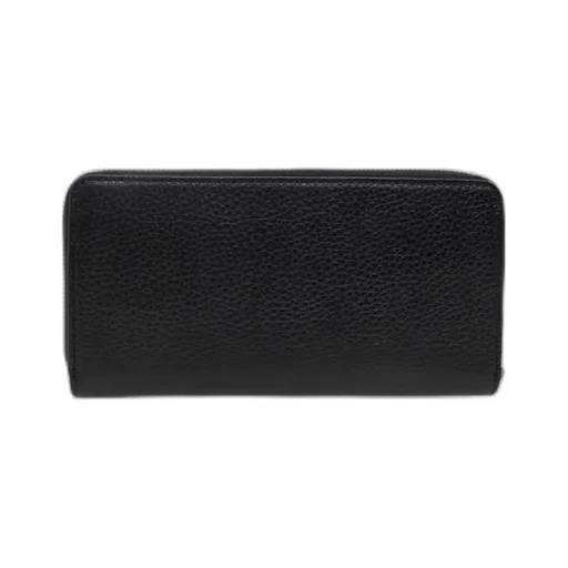 Logo-Plaque Leather Wallet