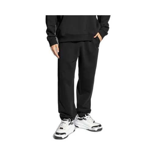 Logo-Patch Cotton Track Pants