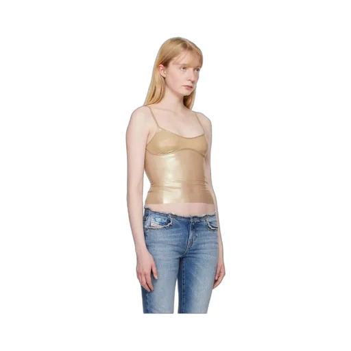 Low Round Neck Elastic Mesh Sling