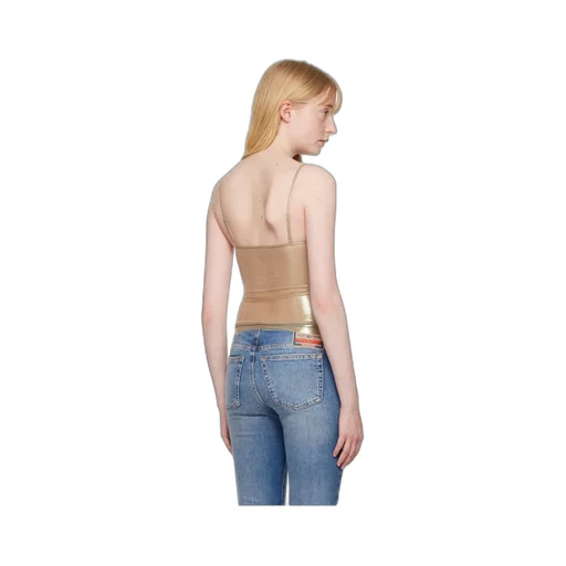 Low Round Neck Elastic Mesh Sling