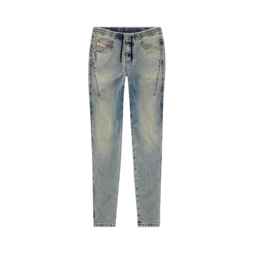 Bleached Tapered Jeans