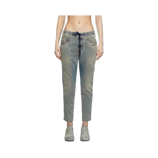 Bleached Tapered Jeans