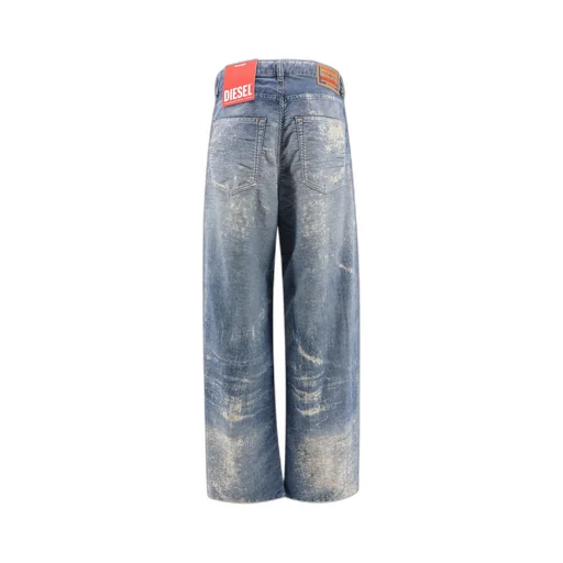 1996 D-Sire-Fsf Wide Leg Distressed Jeans