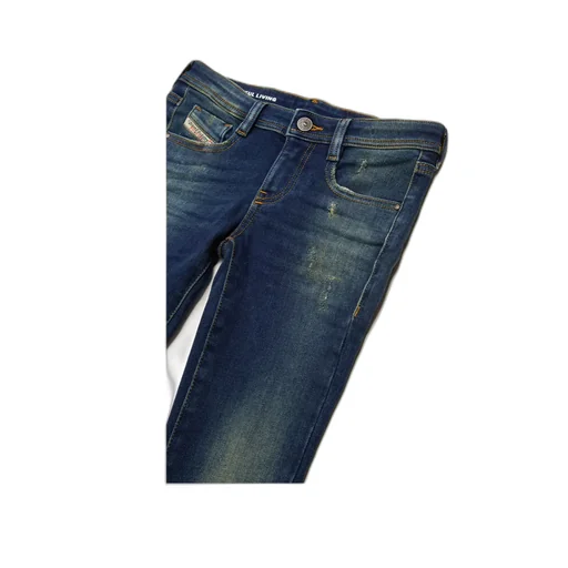 1969 D-Ebbey Distressed Bootcut Jeans