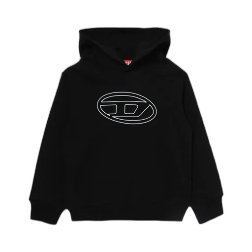 Oval-D Logo Embossed Hoodie