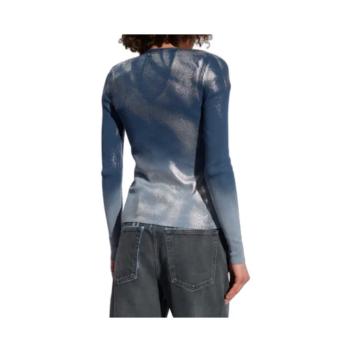 M-Isolde Faded Metallic Cardigan