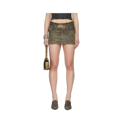 Belt-Loop Mini Skirt
