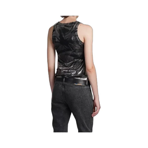 Crewneck Sleeveless Top