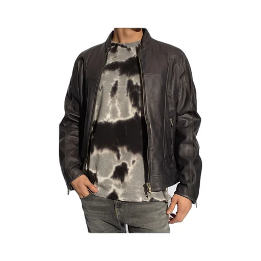 L-Krix Leather Biker Jacket