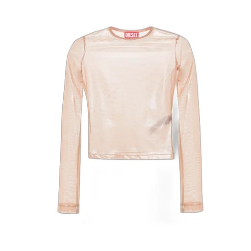 T-Clau-M1 Semi-Sheer Top
