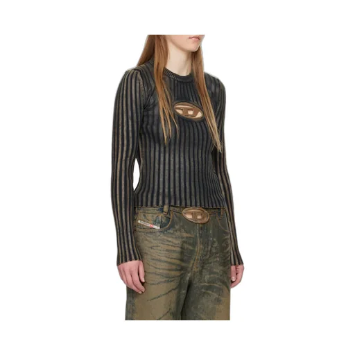 Rib Round-Neck Sweater