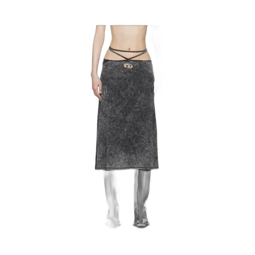 O-Rossi Marbled Midi Skirt