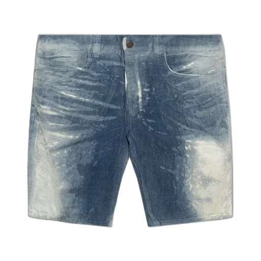 D-Shorty-Fse Peel-Off Denim Shorts