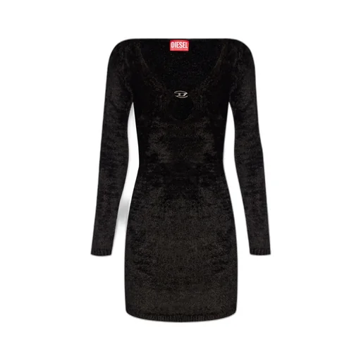 M-Coleen Logo-Plaque Dress
