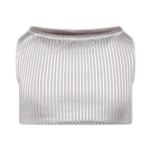 Strapless Cropped Top