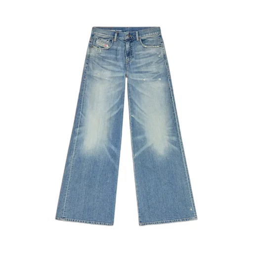1978 D-Akemi Distressed Bootcut Flared Jeans