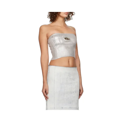 Strapless Cropped Top