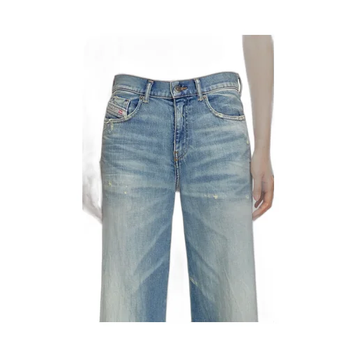 1978 D-Akemi Distressed Bootcut Flared Jeans