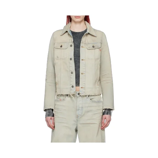 De-Bonny-S1 Frayed-Edge Denim Jacket
