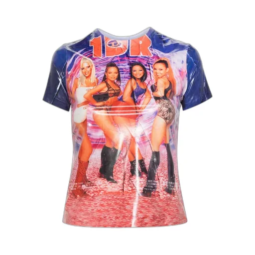 Photograph Printed Crewneck T-Shirt