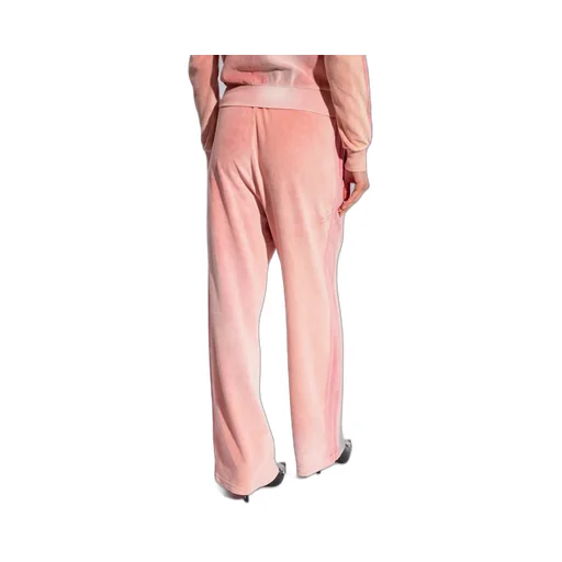 Low-Rise Velvet Trousers