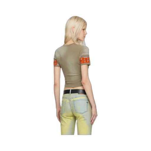 T-Uncusl Flocked-Logo T-Shirt
